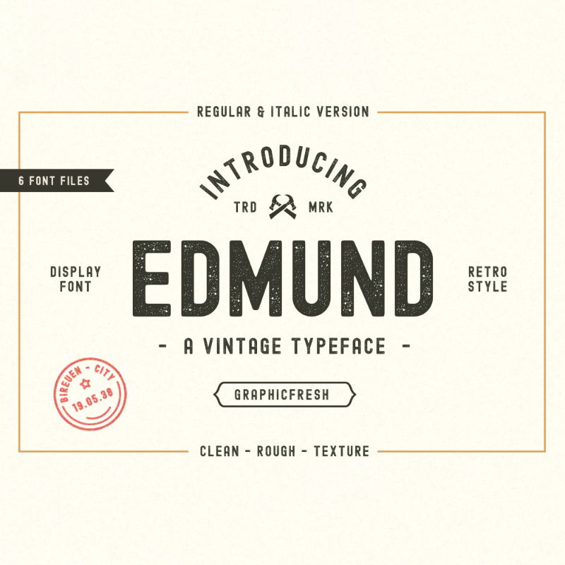 MerchArts The Edmund Font The Edmund font download